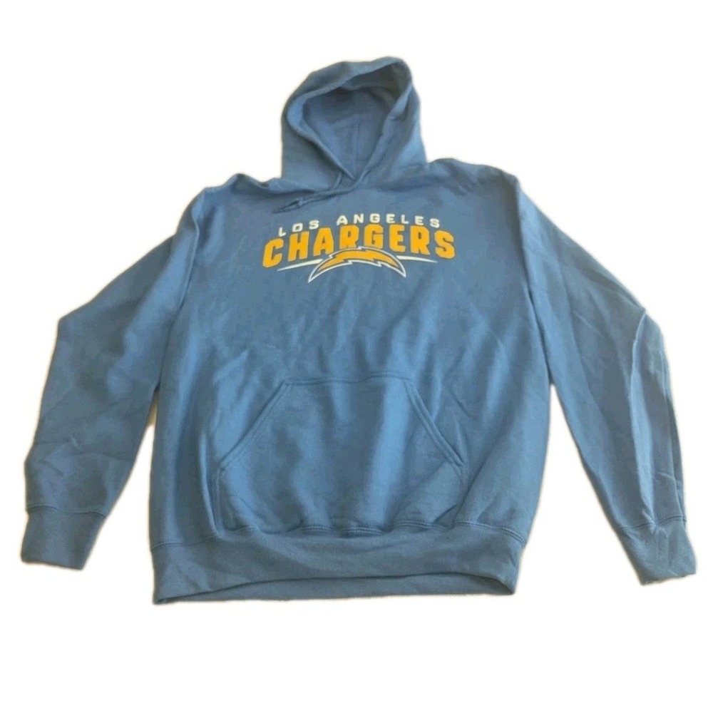NFL Team A Los Angeles Sweatshirt Hoodie Men's Size M Blue NWOT